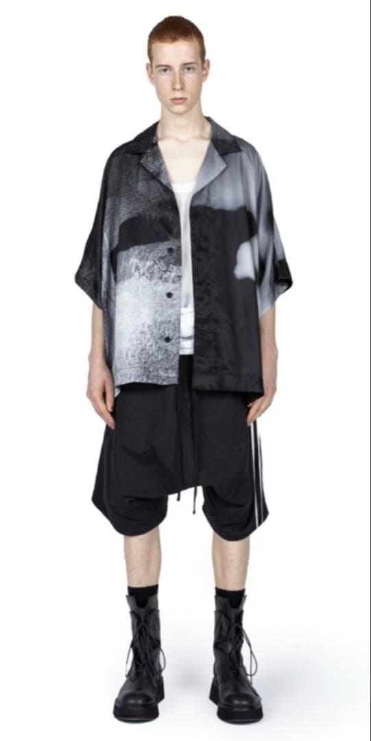 超美品！！ユリウス23PRE FWサルエル6部丈ハーフパンツ