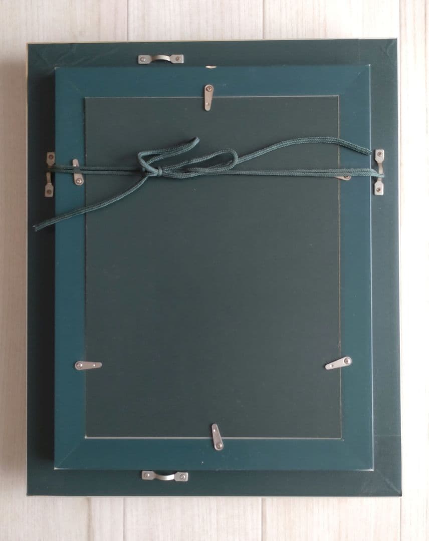 石川佳図　モンマルトル　作街並みの風景 油彩画 SM号　額と箱付き