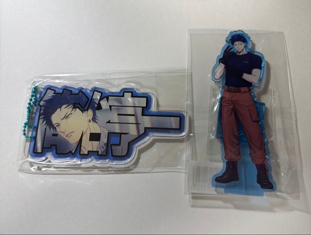 灰色のアルカディア 筒治享一　アクリルスタンド　ネームアクリルキーホルダー