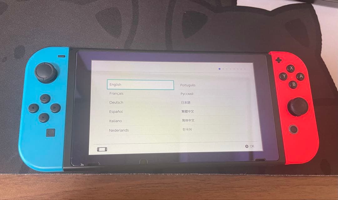Switch本体 ジョイコン赤青 ソフト6つ