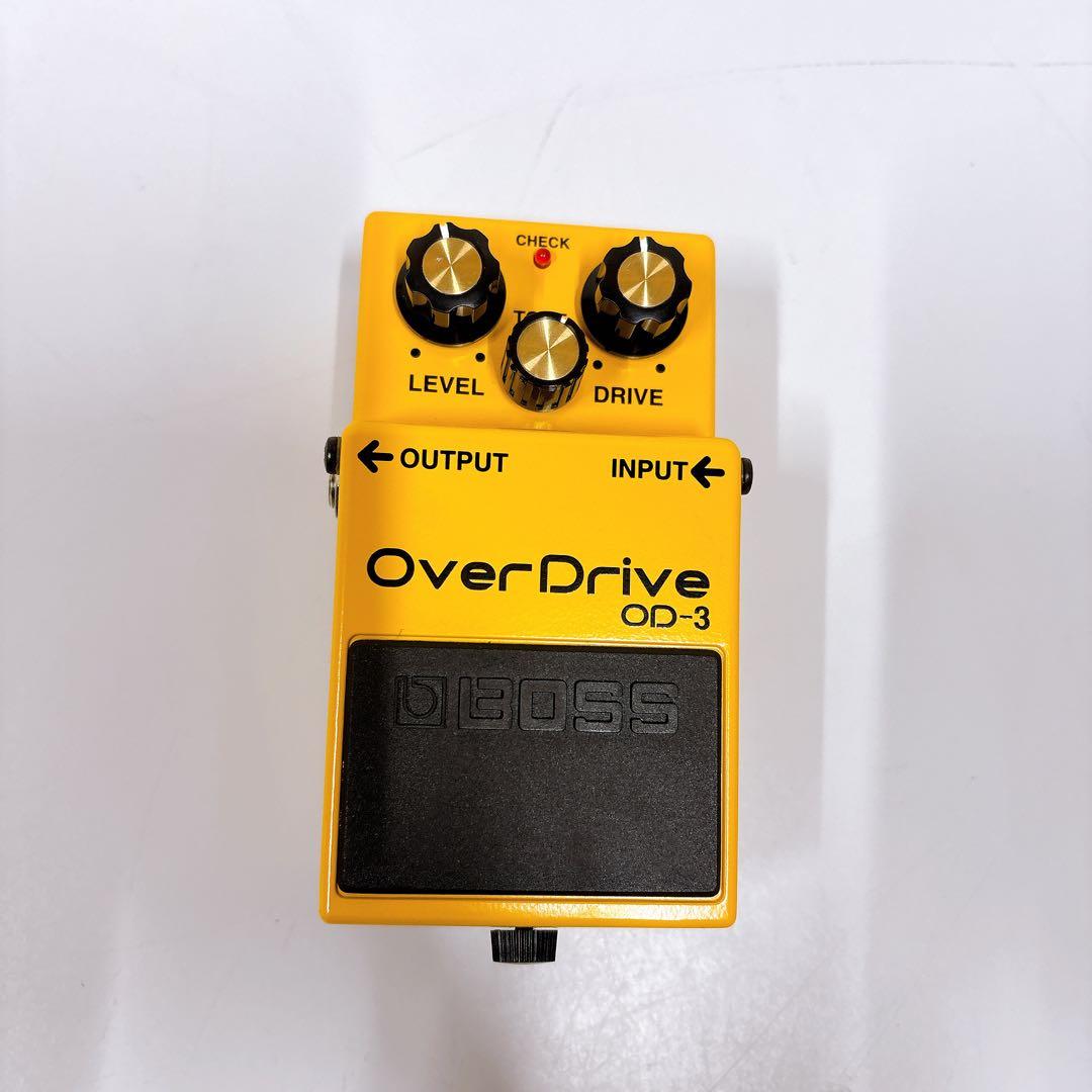 BOSS OverDrive OD-3 ギターエフェクター アダプター ケース付