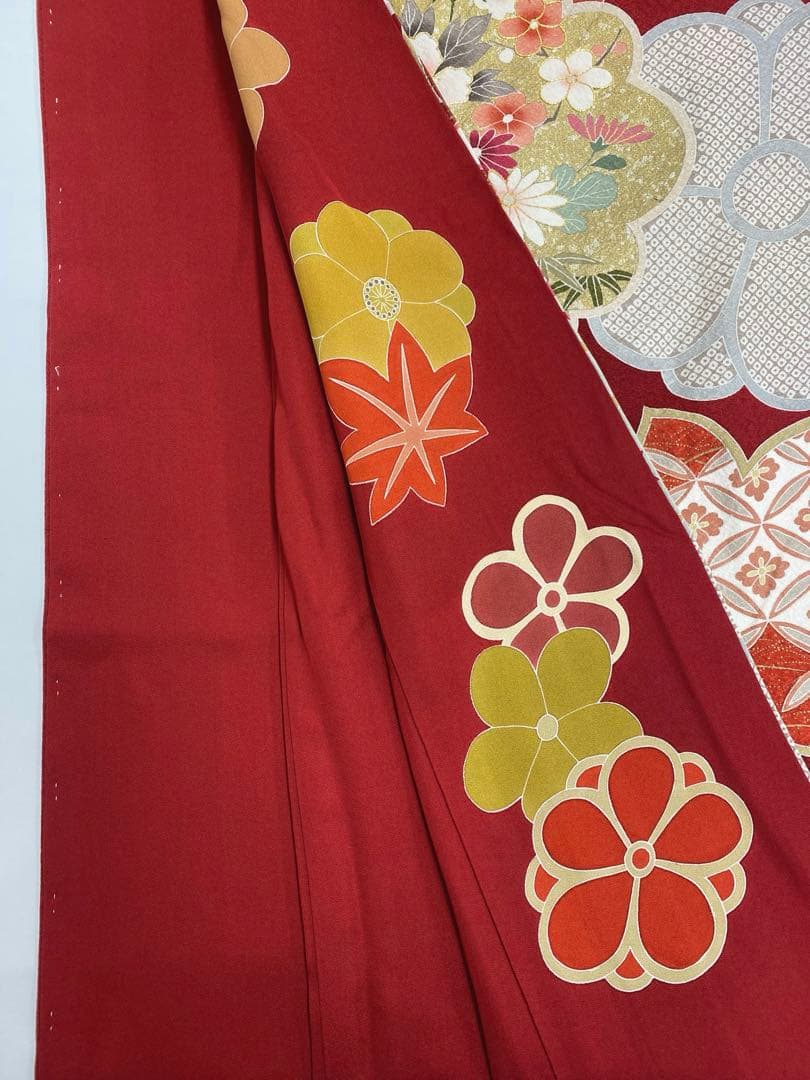 振袖 豪華 金駒 金彩 紋意匠 身丈164cm