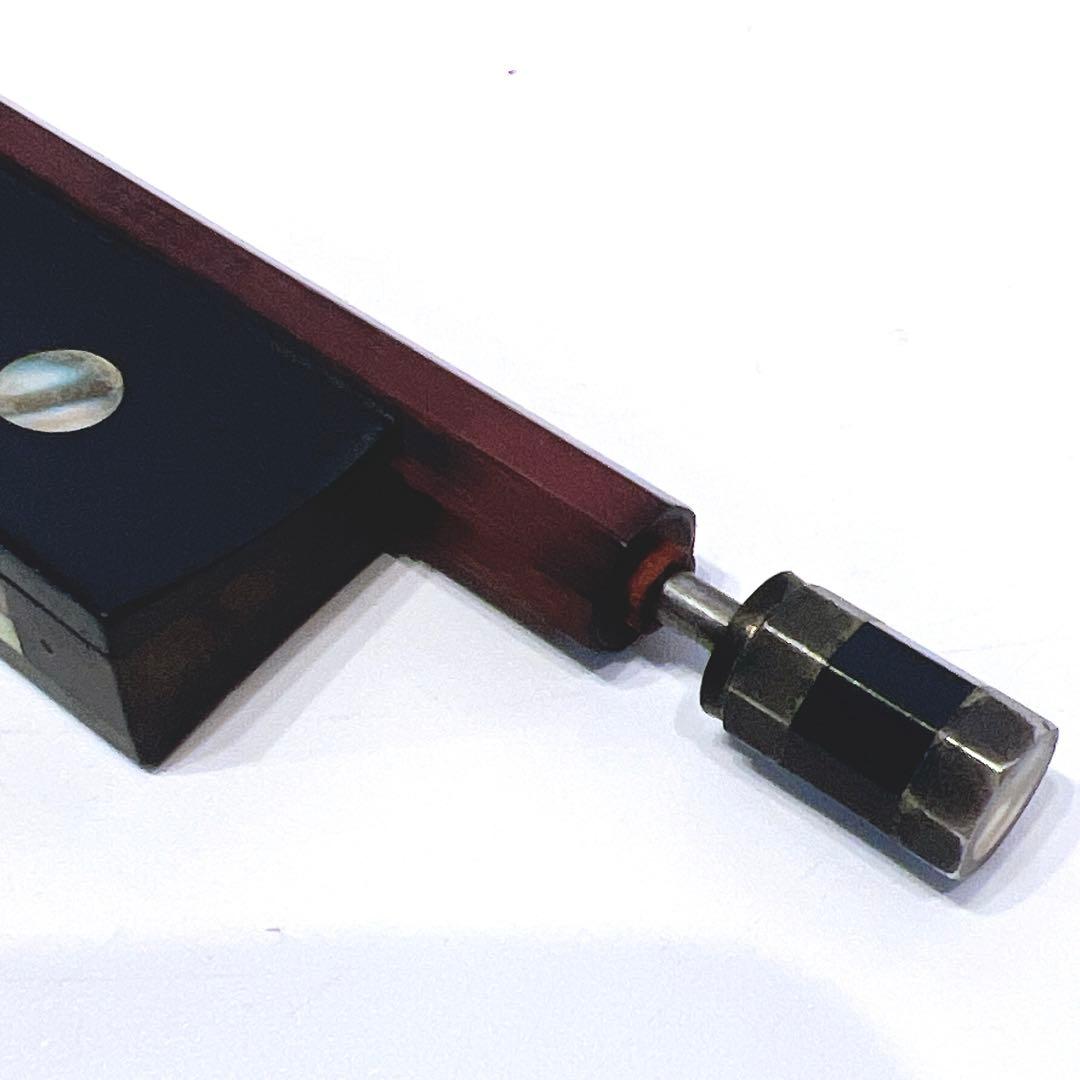 【高級】archet バイオリン弓 4/4サイズ　アルシェ　張り替え不用