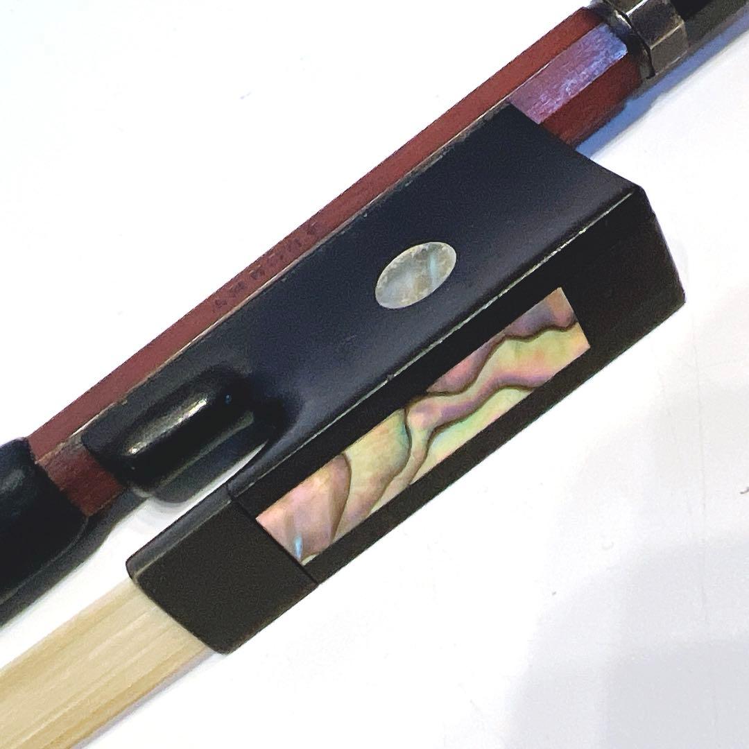 【高級】archet バイオリン弓 4/4サイズ　アルシェ　張り替え不用