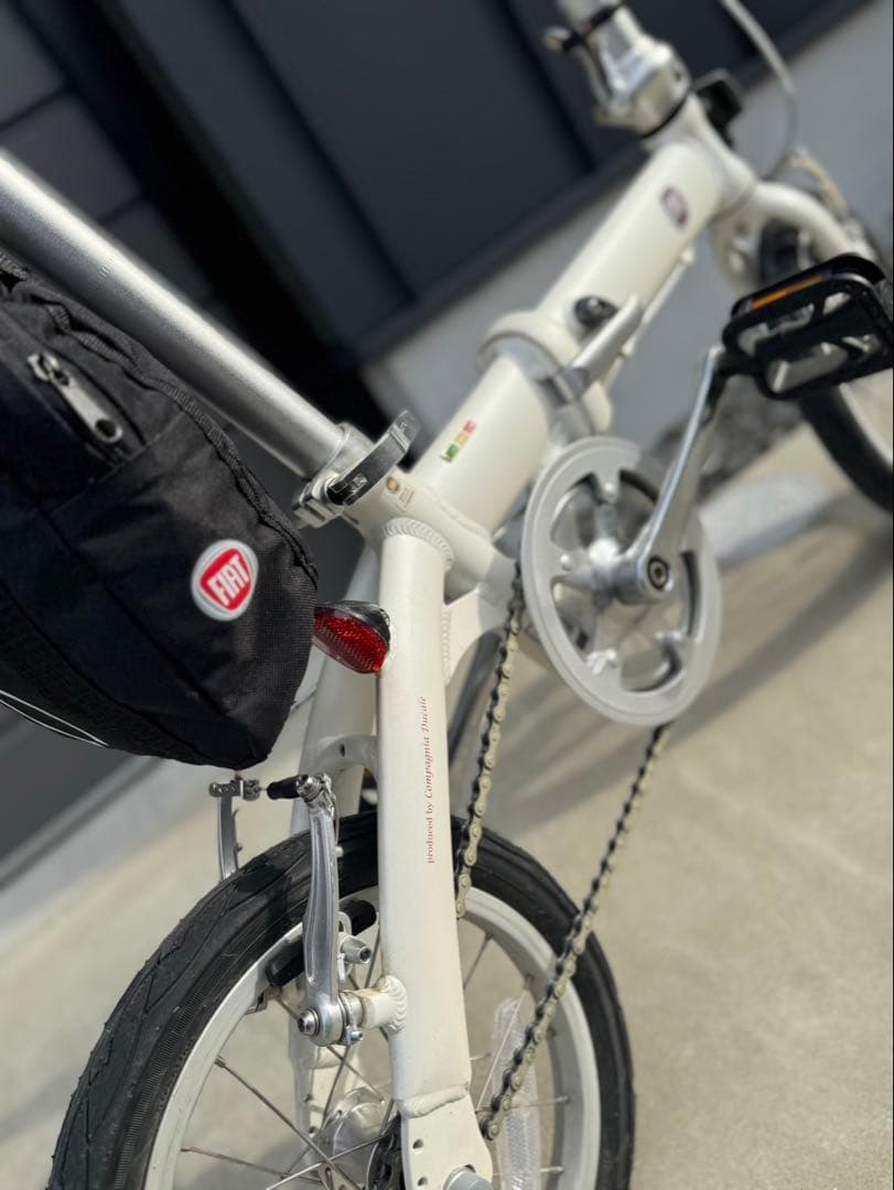 FIAT！【折畳自転車】 走行等問題なしFIATオーナーに　折りたたみバッグ付き