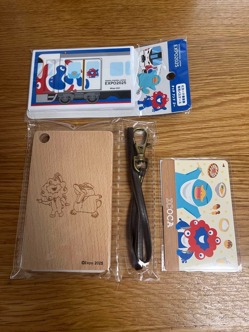 【未開封品】3点セット☆万博記念ICOCAとパスケース
