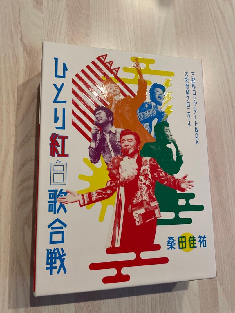 桑田佳祐/ ひとり紅白歌合戦コンプリートBOX DVD6枚組　初回限定盤