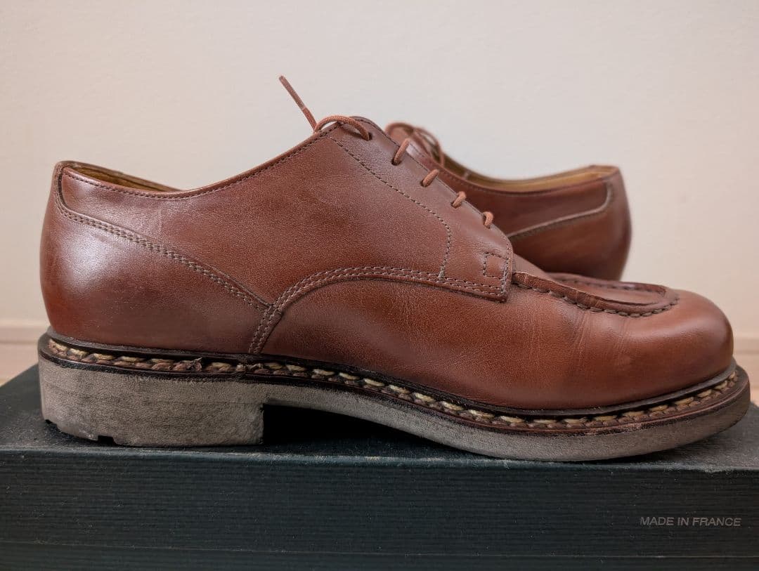 パラブーツ　シャンボード(マロンカラー)　UK8　ケアグッズ付