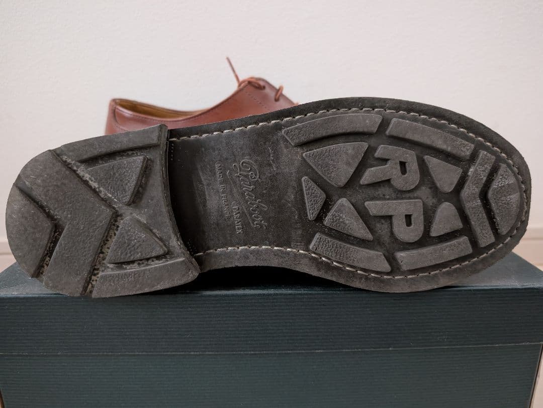 パラブーツ　シャンボード(マロンカラー)　UK8　ケアグッズ付