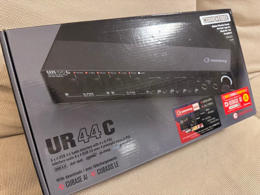 UR44C USBオーディオインターフェイス
