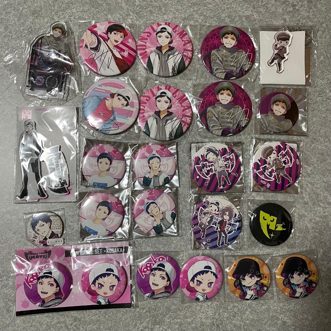 MonsterZ MATE MZM コーサカ 缶バッジ アクキー アクスタ