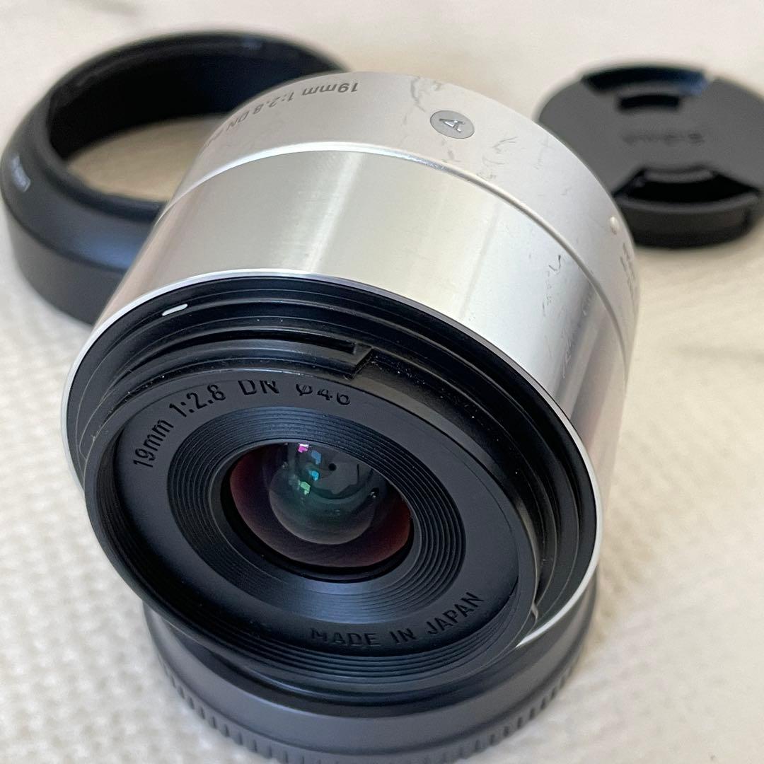 SIGMA Art 19mm F2.8 DN シルバー SONY Eマウント