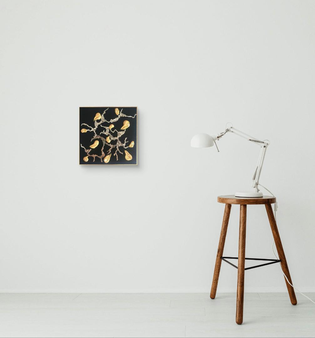 ビッグバンⅡ / テクスチャーアート 18×18㎝ S0 原画1点のみ モダン