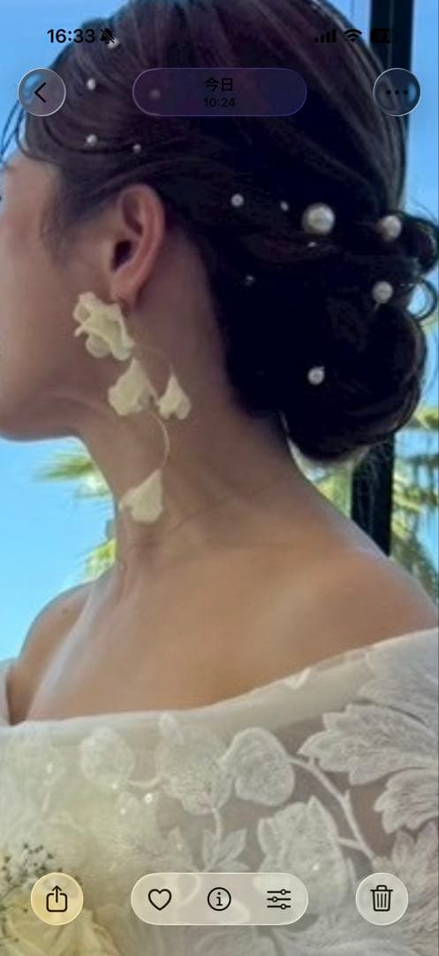 【ay】coussinet クシネ ブライダルピアス moa ゴールド