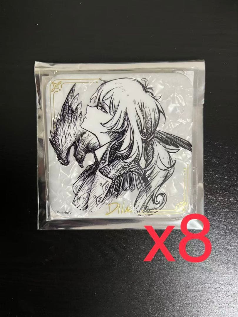 即日発送　原神　2026FES　フェス 中国会場限定　缶バッジ　ディルック　8点