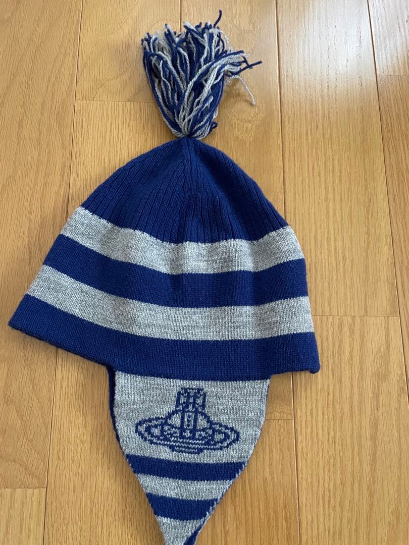 t*7様 Vivienne Westwood ORB フラップ付ワッチ ニット帽