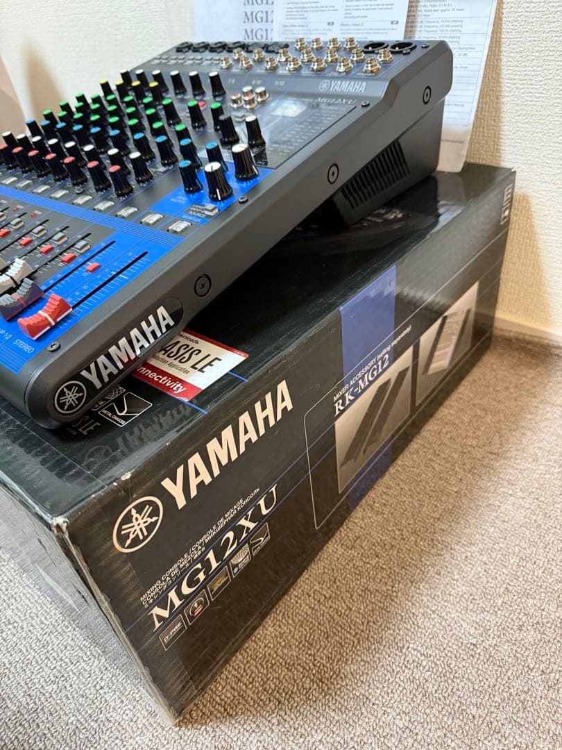 美品! YAMAHA MG12XU 箱付き ミキサーミキシングコンソール