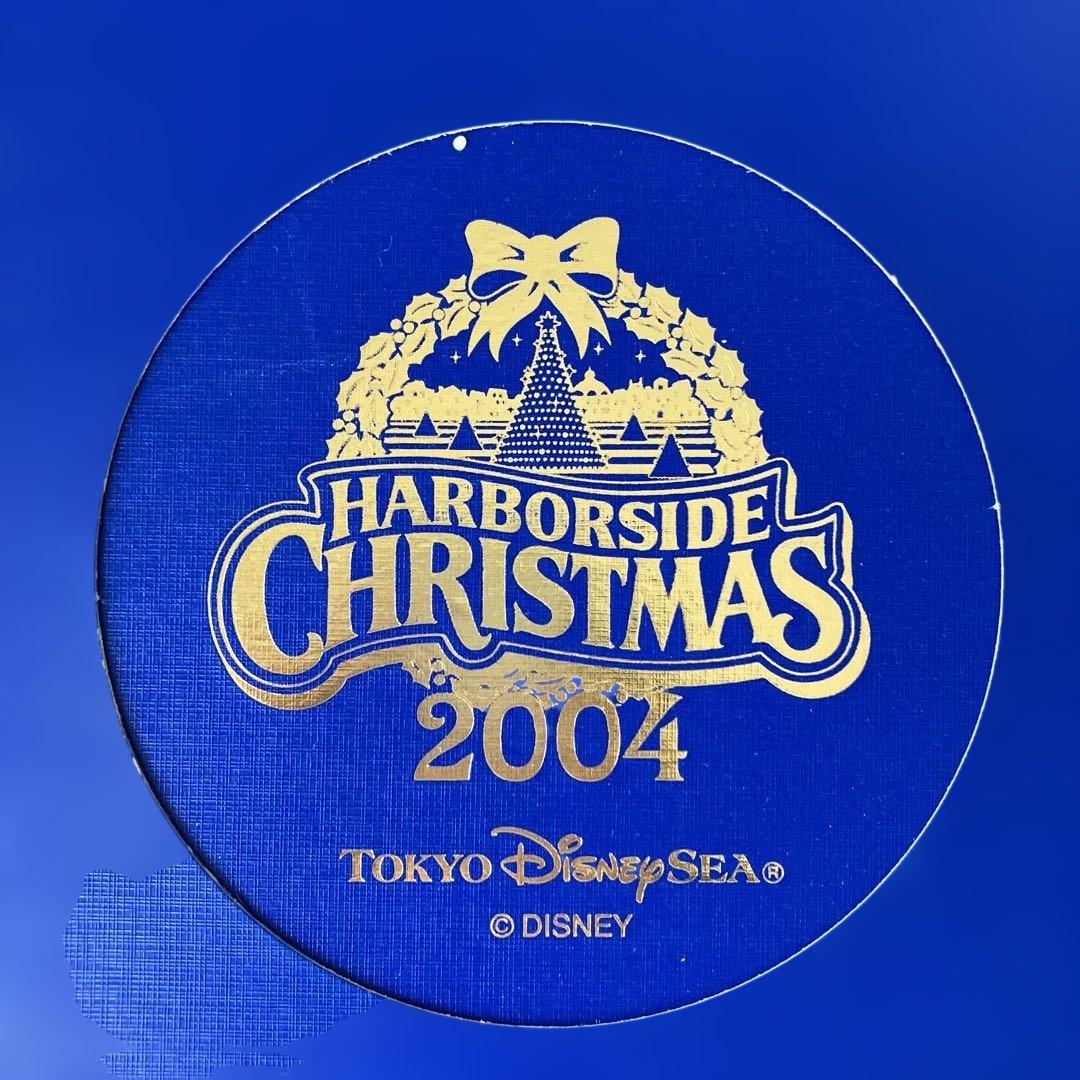 東京ディズニーシー HARBORSIDE CHRISTMAS 2004 絵皿