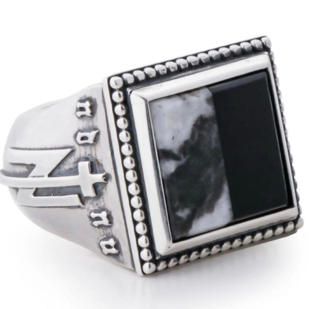 【未使用】NIL DUE / NIL UN リング 11号 指輪 ストーン