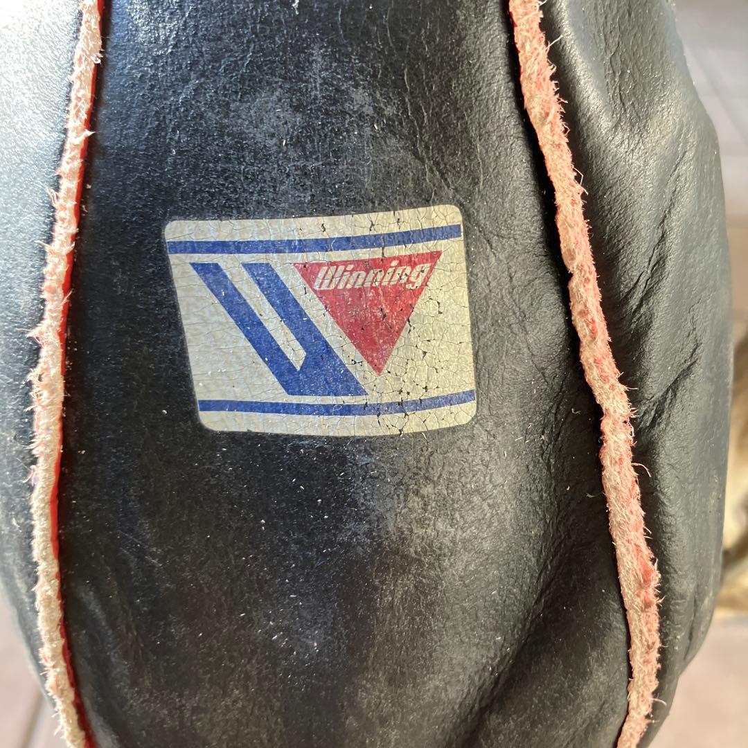 Winning パンチングボール ダブルエンド￼ しずく型ダブル　黒ウイニング