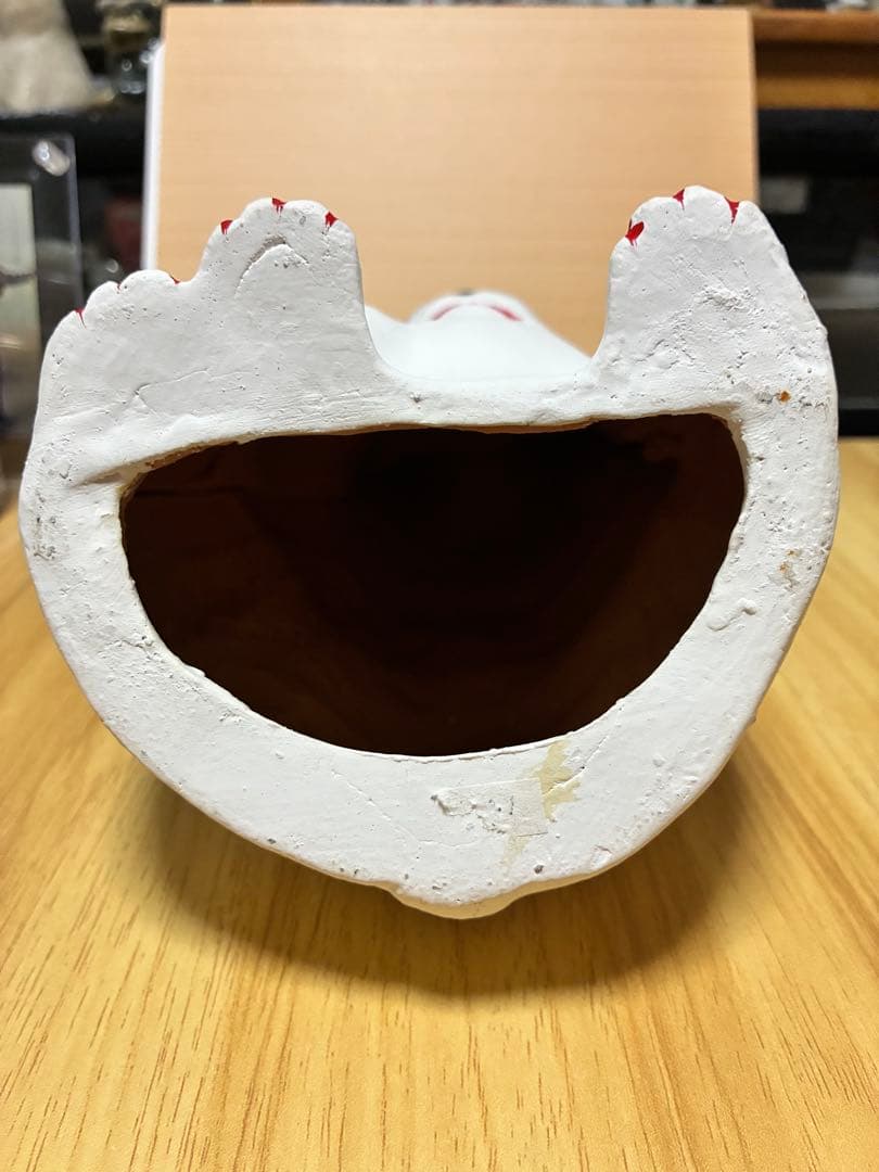 旭土人形　招き猫　郷土玩具