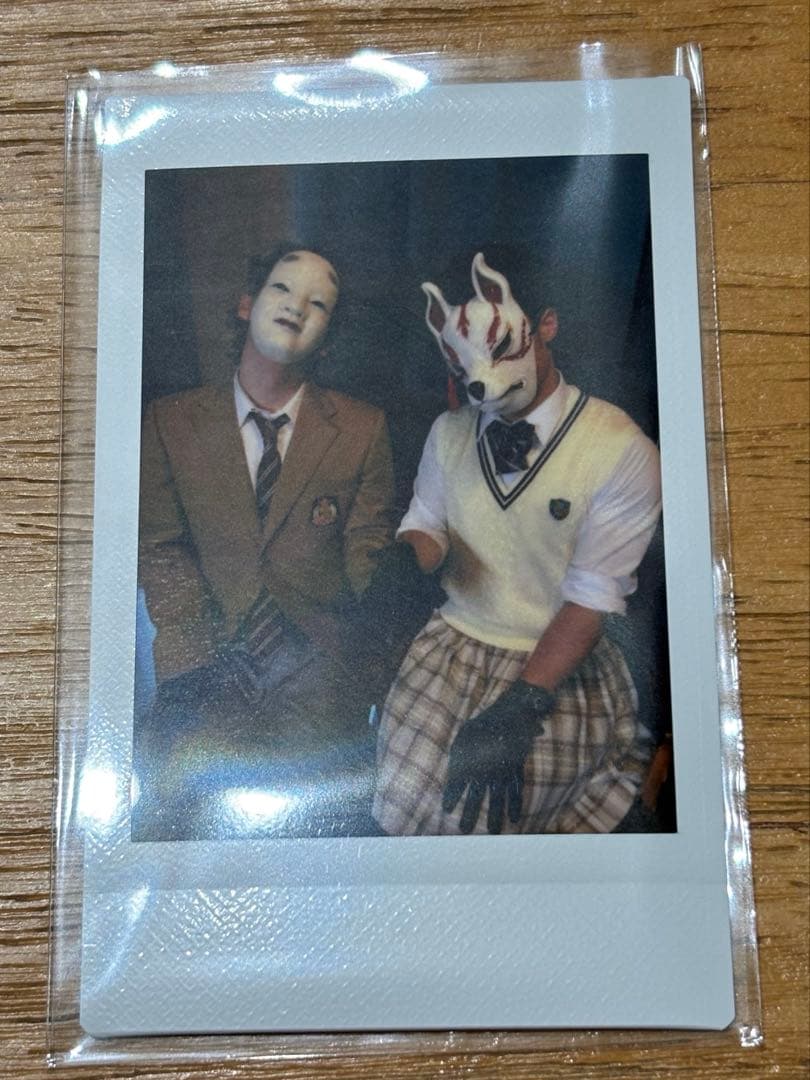 ハ*エ様 O-MENZ おかめ&狐 ツーショチェキ