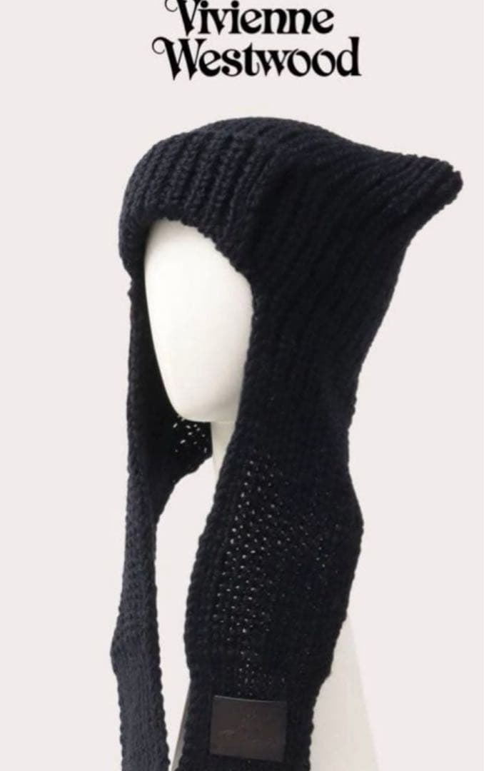 Vivienne Westwood ニット帽 ブラック