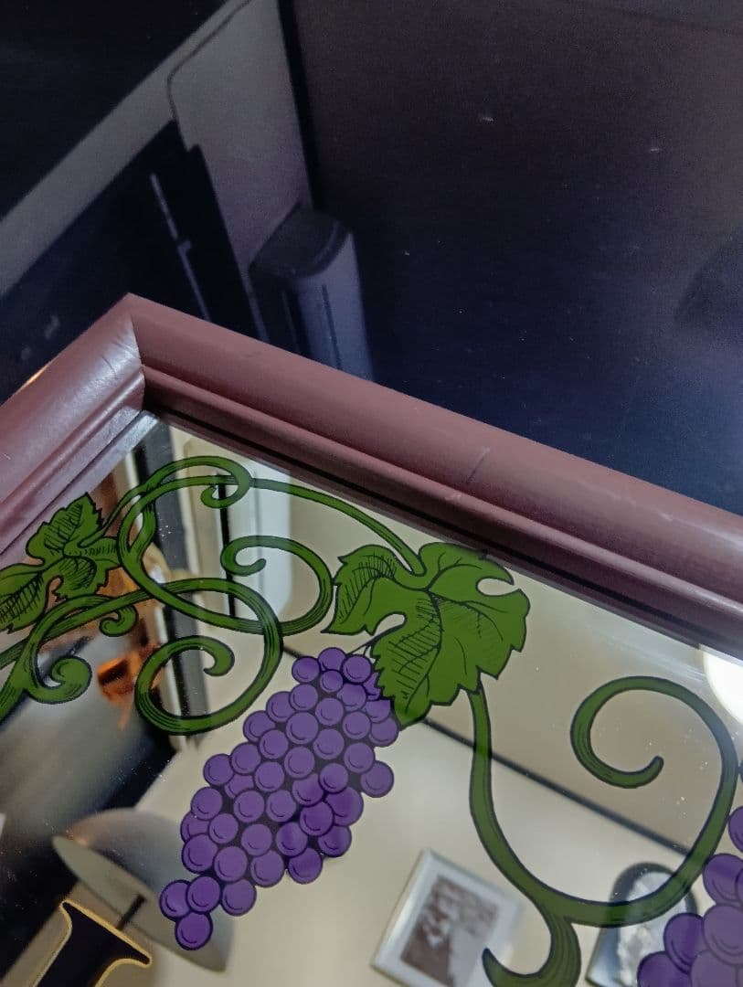 希少型　1980's　非売品　ノベルティ　ヘネシー　パブミラー