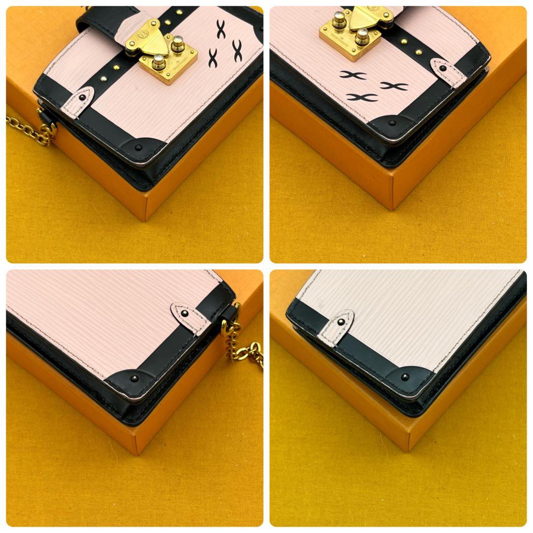 Leaルイヴィトン　エピ ミュルティカルト ローズバレリーヌ ケース