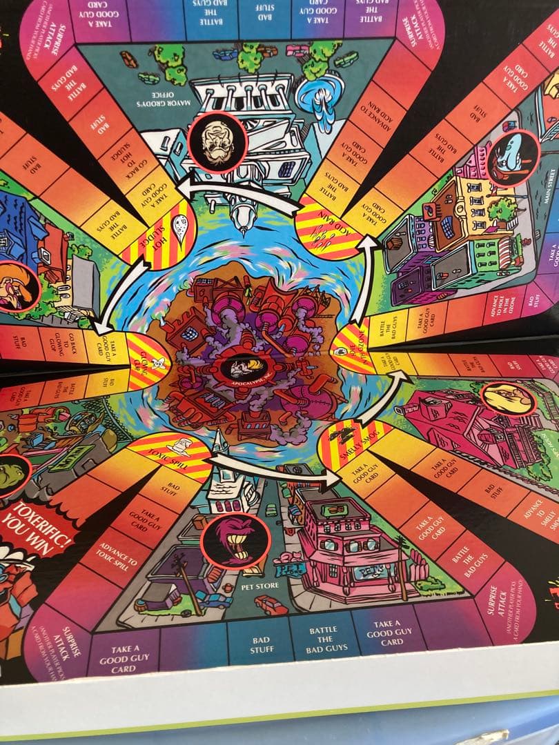 B級 US TOY 悪魔の毒々モンスター　ボードゲーム？2点セット