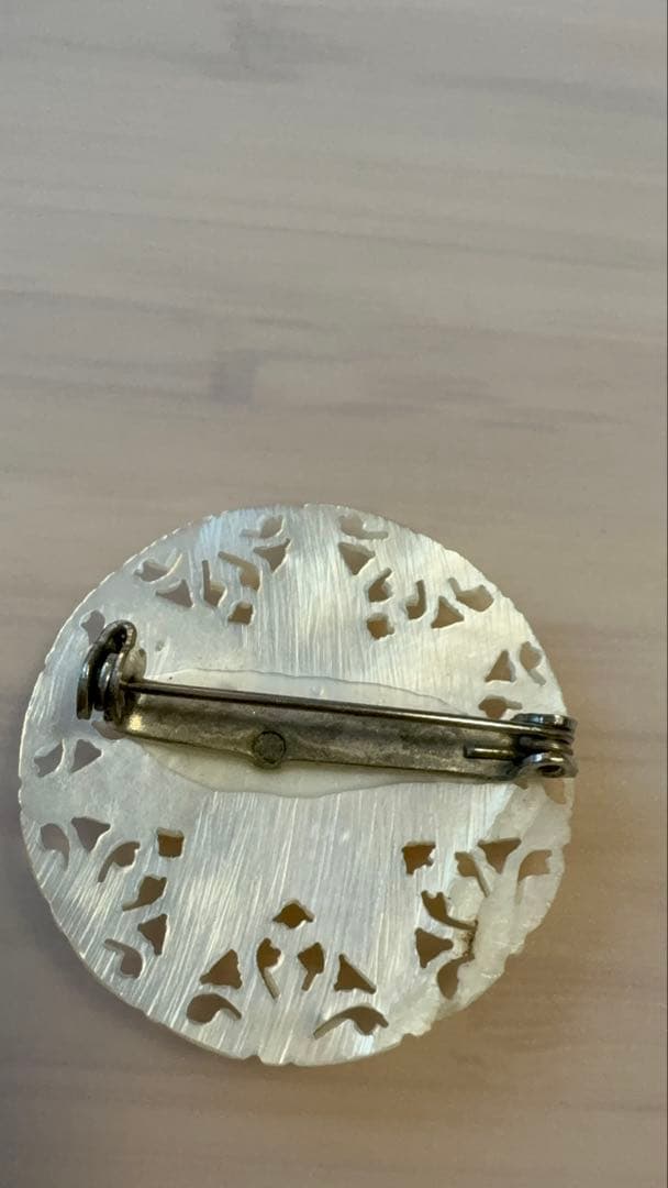 ベツレヘムパール⭐︎人気の七芒星ブローチ