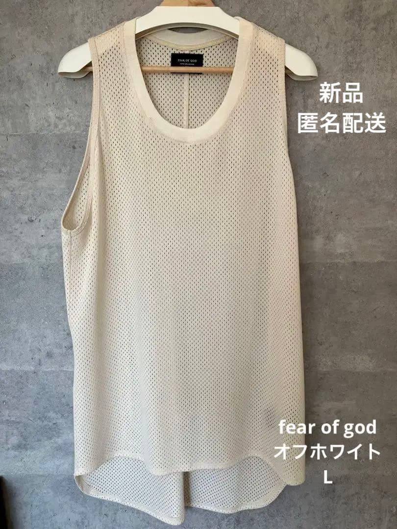Fear of God タンクトップ　2017フィアオブゴッド　オフホワイト