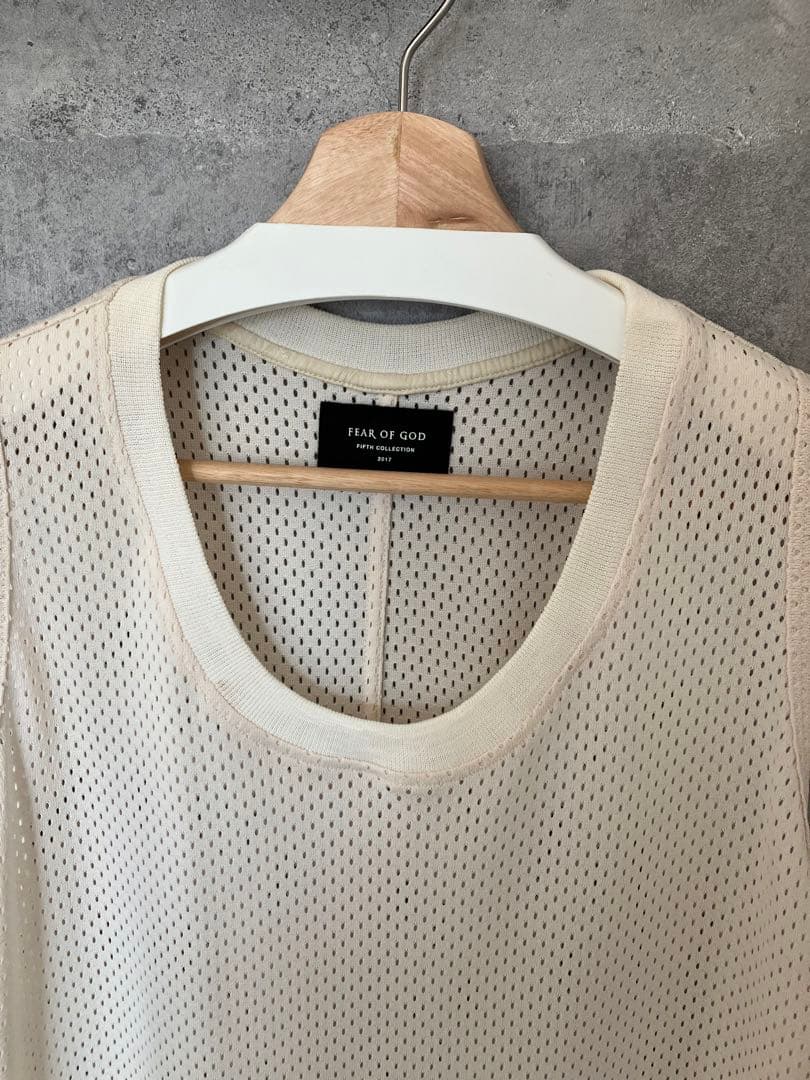 Fear of God タンクトップ　2017フィアオブゴッド　オフホワイト
