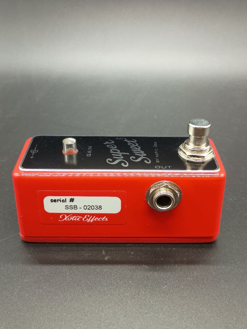 ギター xotic Super Sweet Booster