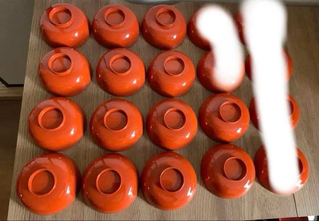 最終価格(9日迄) 輪島塗 沈金蒔絵吸物椀14客　大正3年　時代物　すみれと蝶々