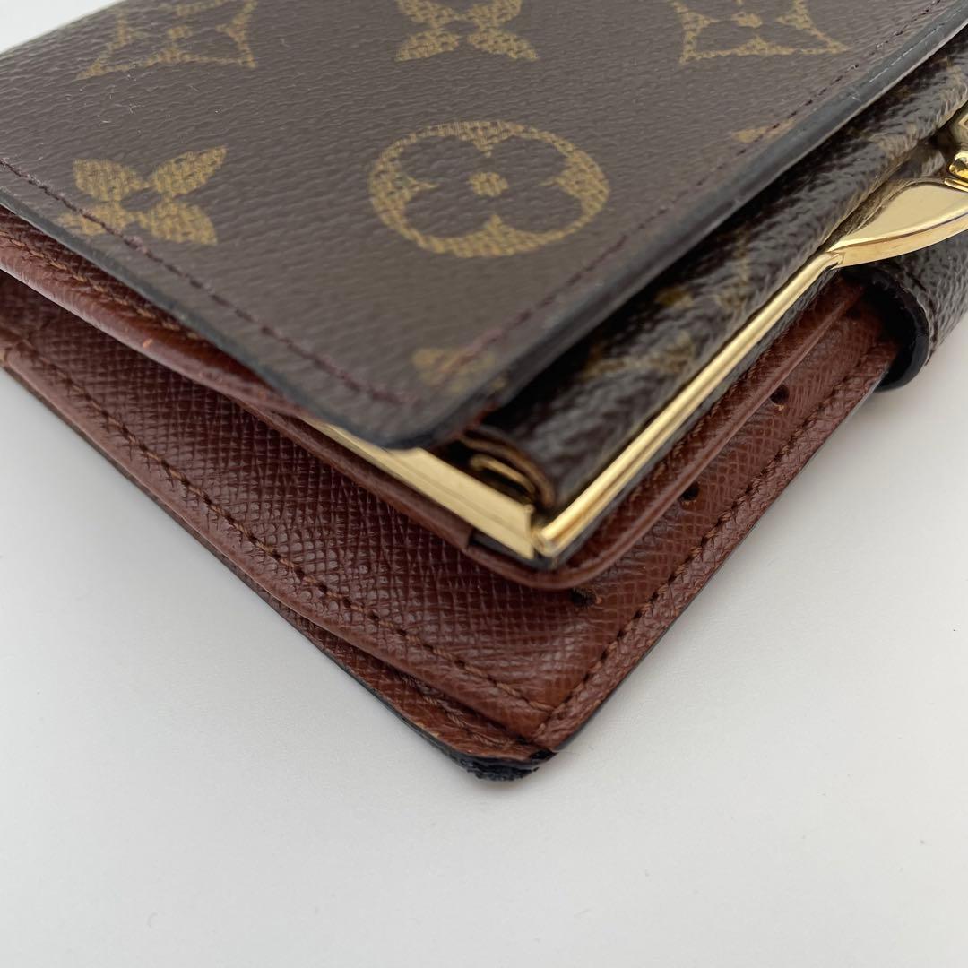 ✨綺麗✨ルイヴィトン ポルトモネ ビエ ヴィエノワ 二つ折財布がま口 モノグラム