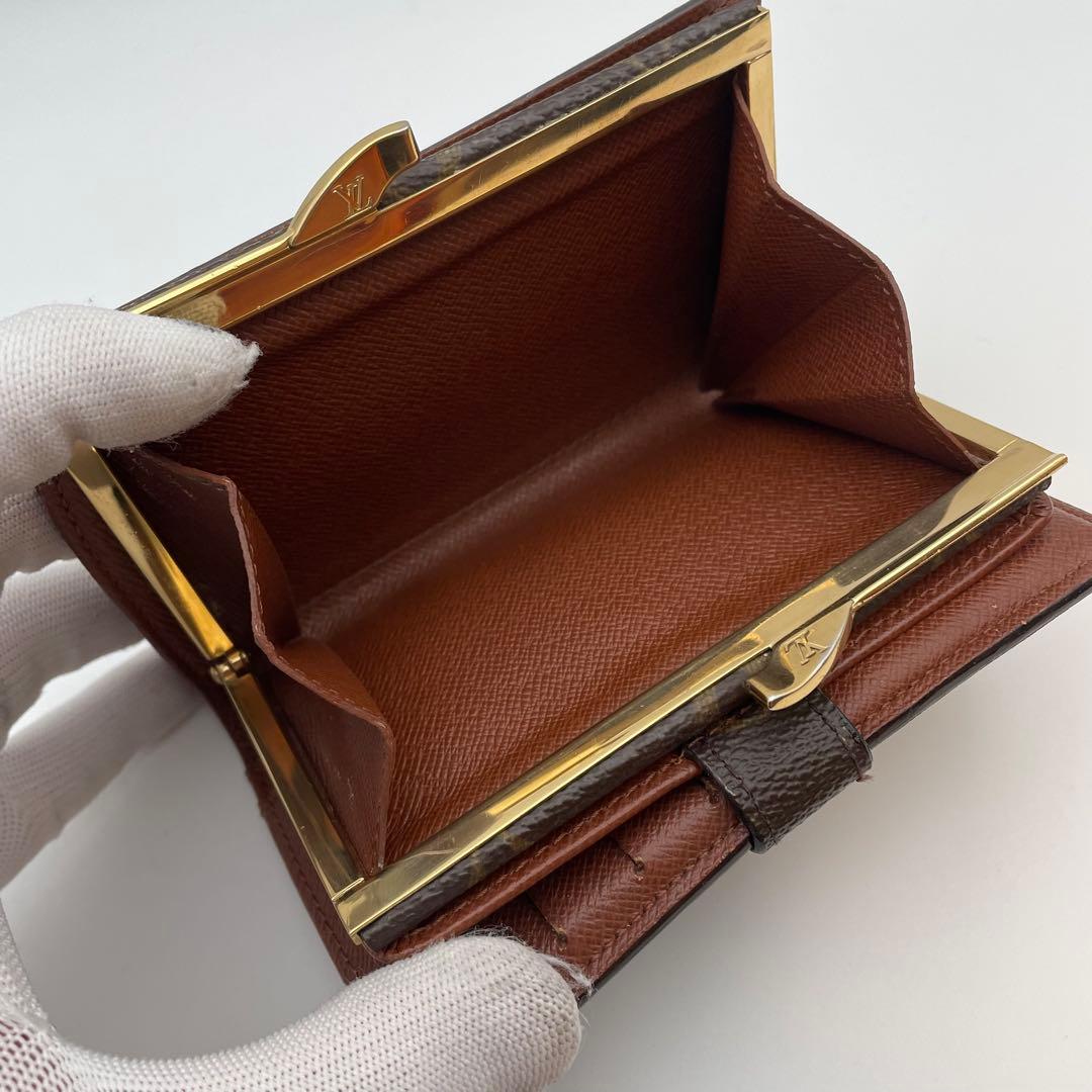 ✨綺麗✨ルイヴィトン ポルトモネ ビエ ヴィエノワ 二つ折財布がま口 モノグラム