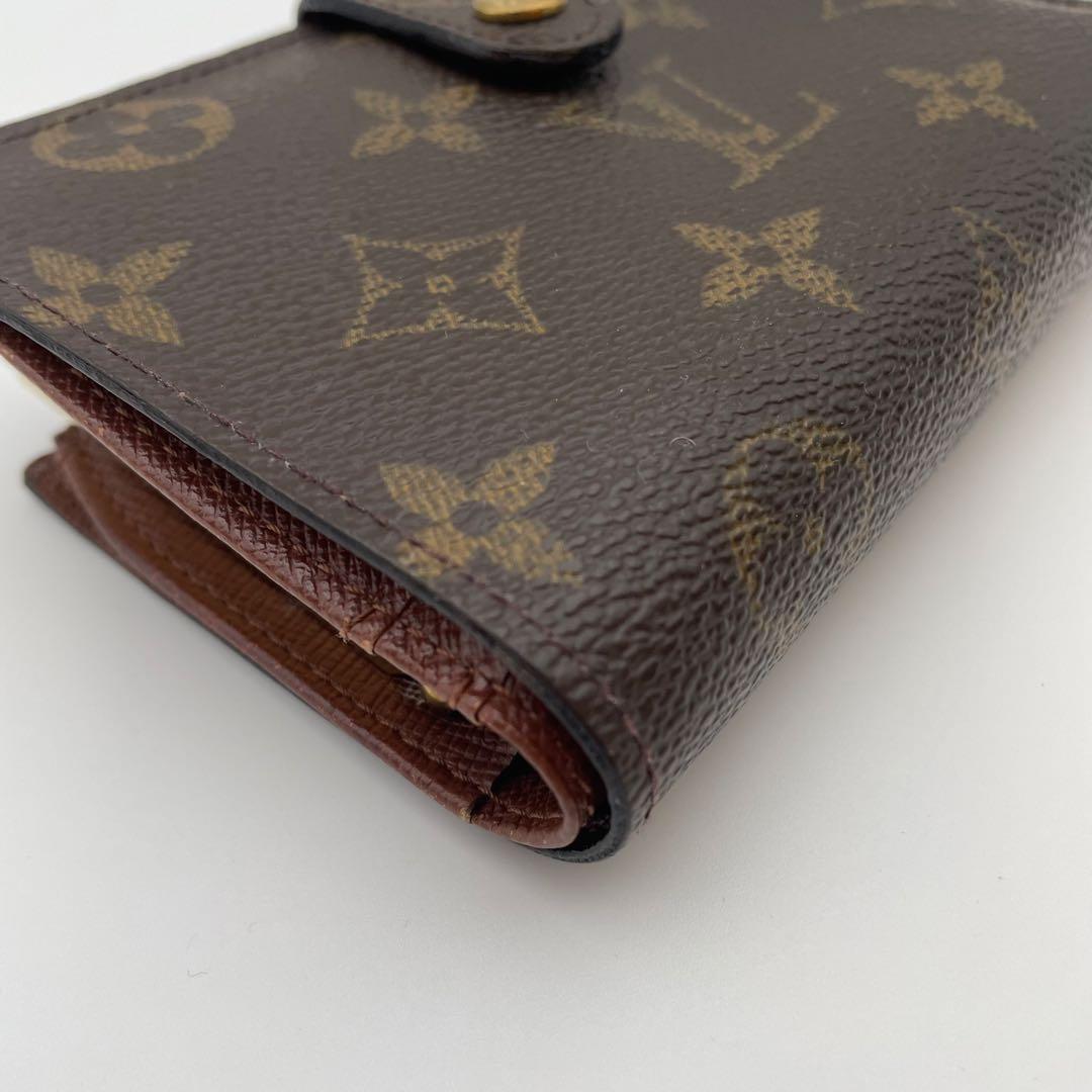 ✨綺麗✨ルイヴィトン ポルトモネ ビエ ヴィエノワ 二つ折財布がま口 モノグラム