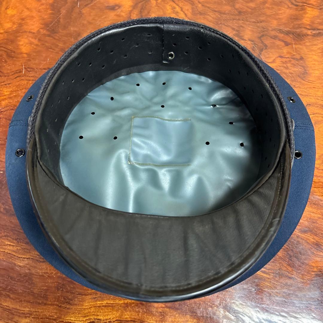 ネイビー　郵便キャップ エンブレム付き　0120o70