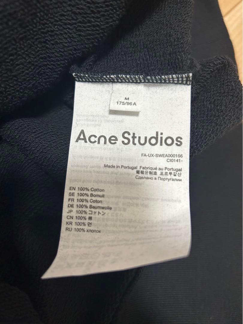 ACNE STUDIOS アクネ FENNIS FACE パーカー