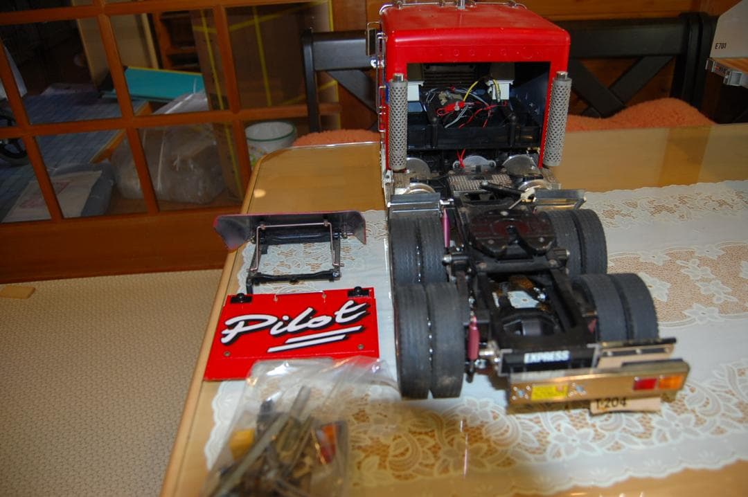 タミヤ 1/14 トレーラー　グローブライナー　ジャンク