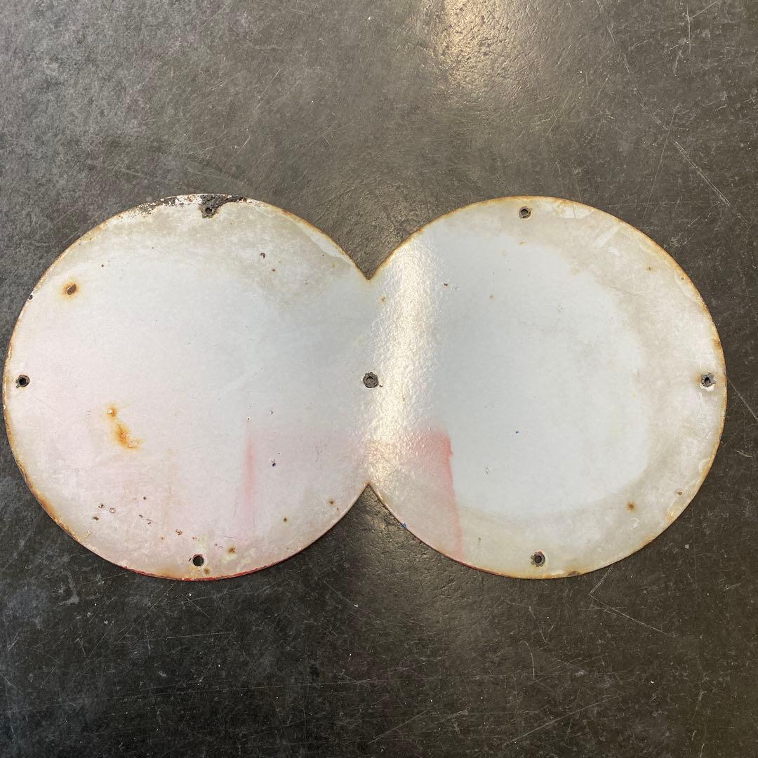 CALTEX ホーロー看板　日本石油　レトロ