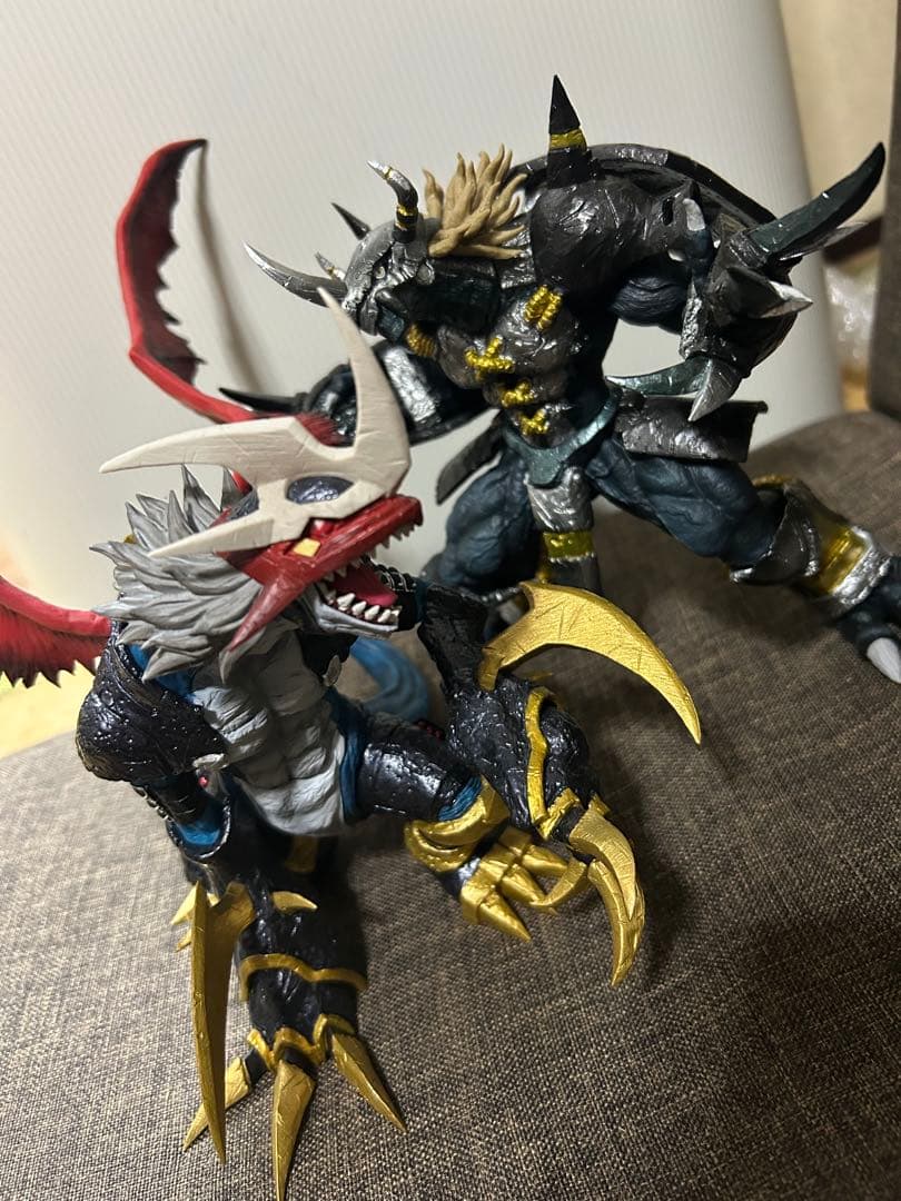 お*た様 デジモン フィギュア 2体セット　支柱なし