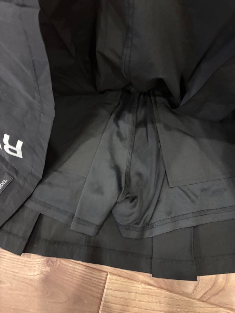 ラフロッグ　今季新作　アジャスタブルサイドポケットプリーツスカート