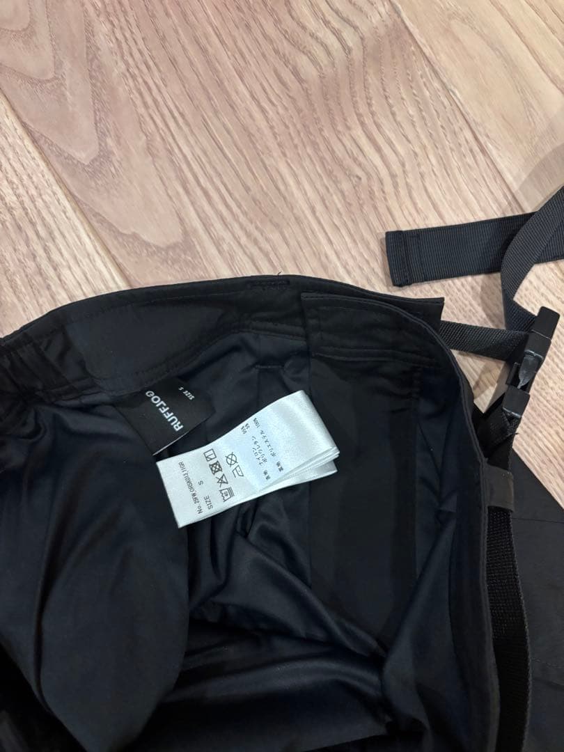 ラフロッグ　今季新作　アジャスタブルサイドポケットプリーツスカート