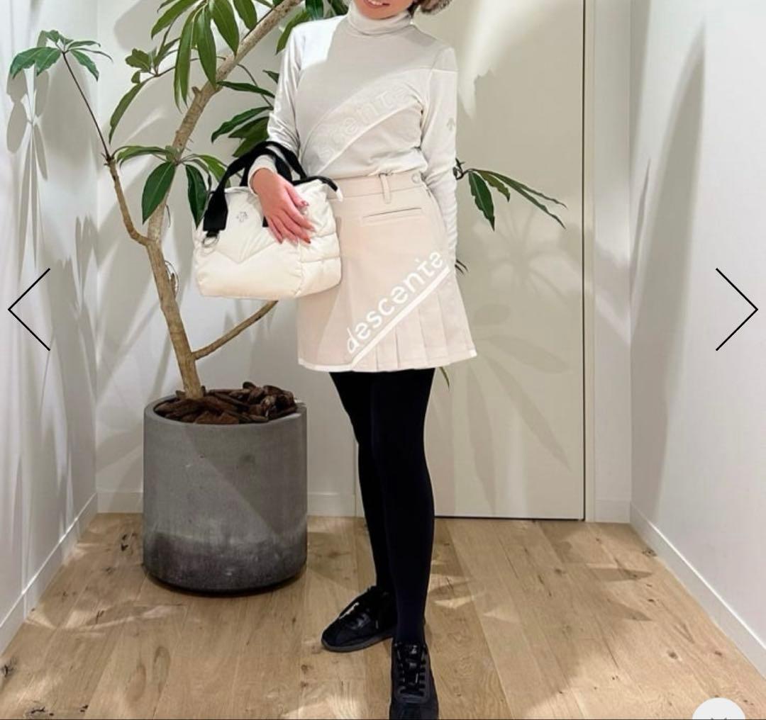 デサントゴルフ 裏起毛　ボンディングスカート