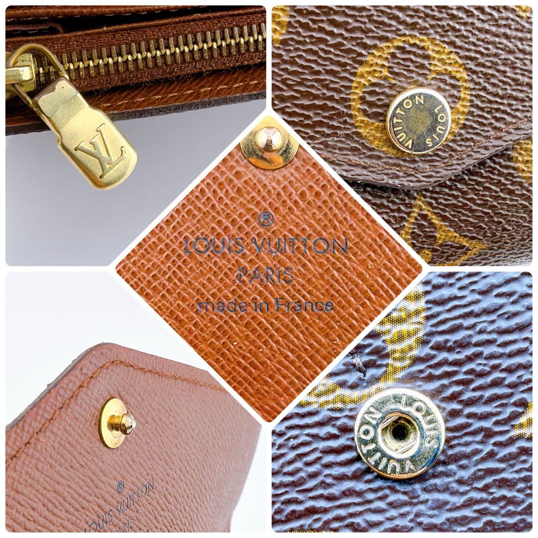 ぁやД*きち　ルイヴィトン モノグラム ポルトフォイユサラ 新型 二つ折り