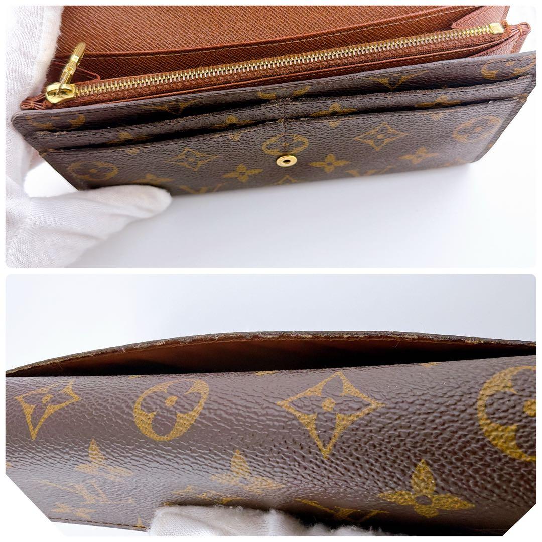 ぁやД*きち　ルイヴィトン モノグラム ポルトフォイユサラ 新型 二つ折り