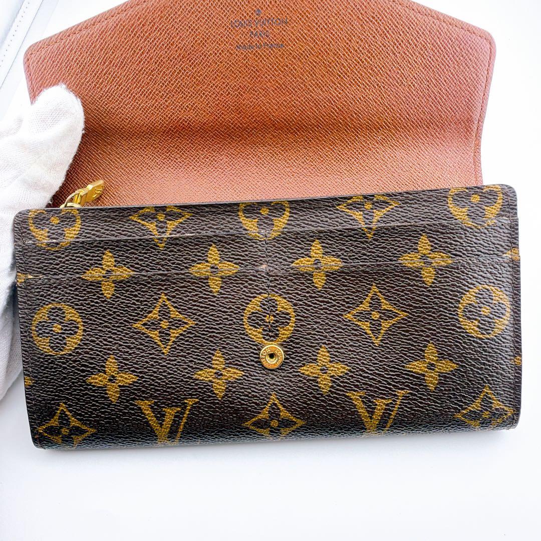 ぁやД*きち　ルイヴィトン モノグラム ポルトフォイユサラ 新型 二つ折り