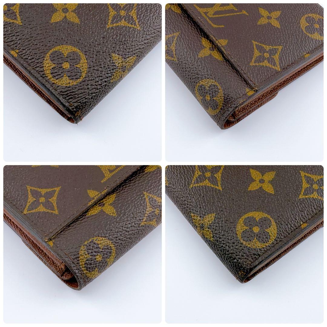 ぁやД*きち　ルイヴィトン モノグラム ポルトフォイユサラ 新型 二つ折り